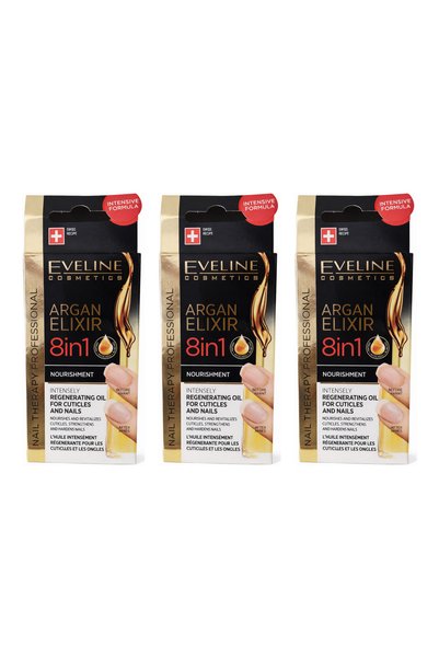Eveline Cosmetics Συσκευασία 3 τεμαχίων Λάδι για νύχια και πετσάκια, Eveline ...