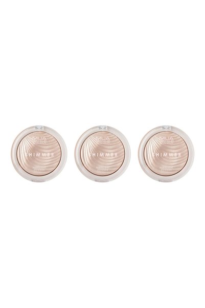 MUA Makeup Academy 3x PACHET Iluminator Pudră Strălucitoare Iluminatoare – Oy...