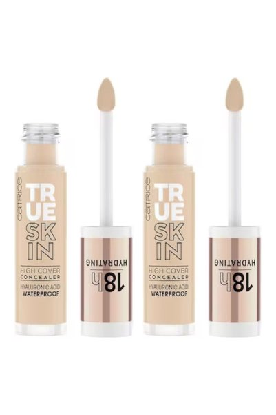Catrice 2x PACK True Skin High Cover liquid concealer, high coverage, shade 0...