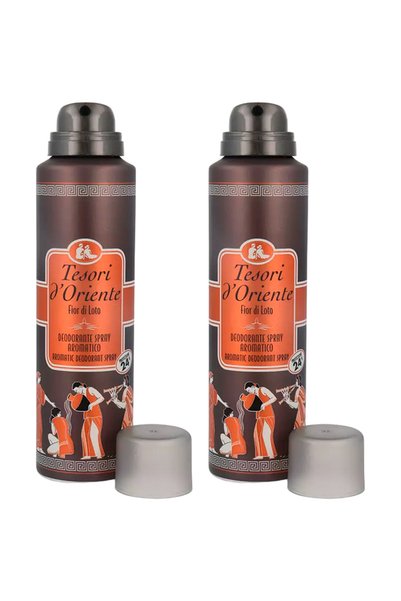 Tesori d'Oriente 2x PACK WOMAN DEO SPRAY LOTUS FL 150ML