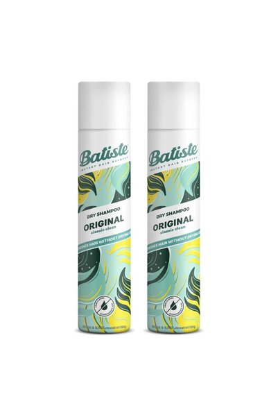 Batiste 2x ΠΑΚΕΤΟ Αυθεντικό Ξηρό Σαμπουάν, 200 ml