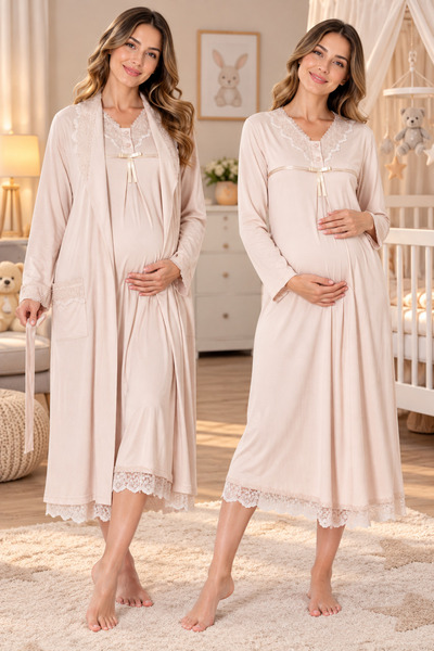 by İGP Maternity Cotton Nightgown Set of 2