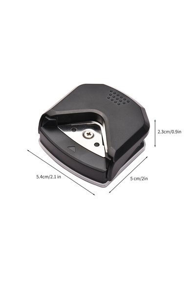 Choice black Corner Rounder Punch R4 Mini Portable Round Corner Trimmer Cutte...