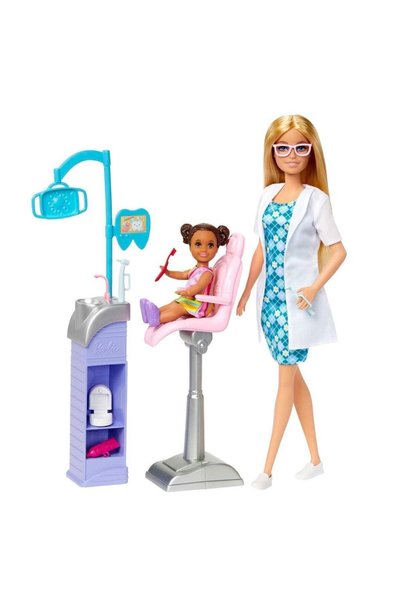 Barbie HKT69 Barbie Diş Doktoru Oyun Seti