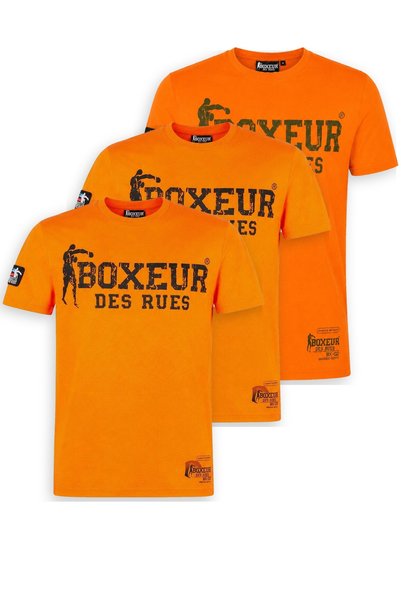 Boxeur Des Rues Tricouri bărbătești, pachet de 3, croială slim-fit: 2 x Porto...