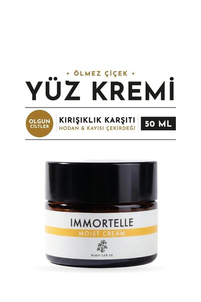 Polente Natural Ölmez Çiçek Kırışıklık Karşıtı Yüz Kremi (50 ml)