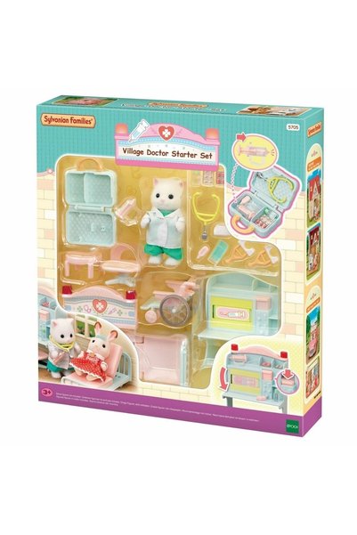 SYLVANIAN FAMILIES 5705 Kasaba Doktoru Başlangıç Seti (1 FİGÜR DAHİLDİR) 3 Yaş