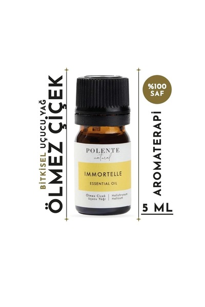 Polente Natural زيت زهرة الخلود العطري - نقي 100% (5 مل)