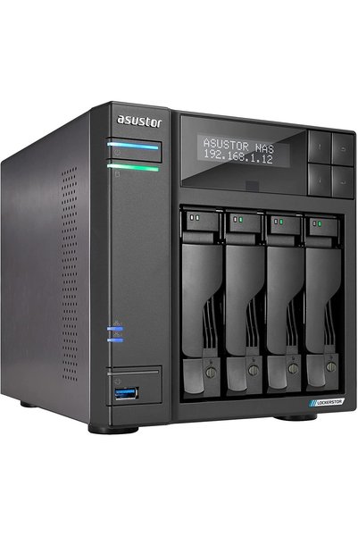 TREND ASUSTOR AS6704T 4 Yuvalı NAS Depolama Cihazı, Intel N5105, 4GB DDR4, 2.5GbE, USB 3.2