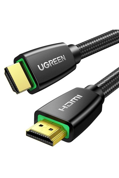 Ugreen HDMI Kablo 4K 60Hz UHD 2.0 HDMI ARC Kablo HDR 3D High Speed 18Gbps Ethernet Altın Kaplama TV