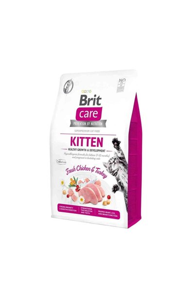 Brit Care Healthy Growth Development, Yavru Kediler, Hamile veya Emziren Kedi...