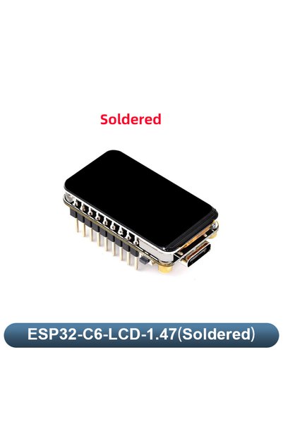 Choice لوحة تطوير إنترنت الأشياء ESP32-C6-LCD-1.47 ESP32-C6 مزودة بشاشة LCD م...