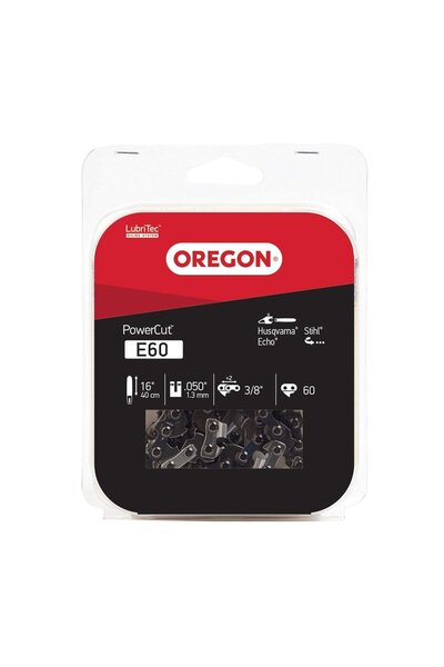 Oregon E60 PowerCut 40 cm (16 inç) Testere Zinciri, , Stihl, ile uyumludur