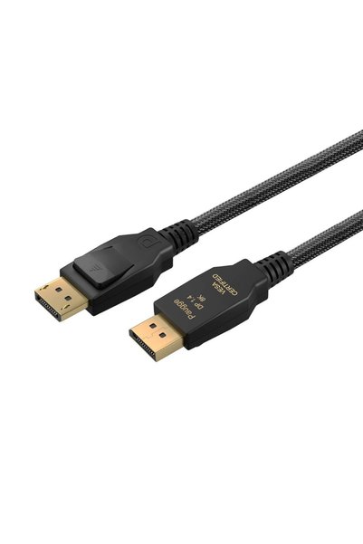 Paugge V1.4 Vesa DisplayPort Sertifikalı 32.40 Gbps Bandwith HBR3 8K 60Hz, 4K...