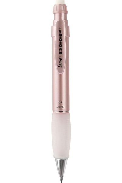 Serve Deep Mekanik Kursun Kalm 07mm Metalik Roze