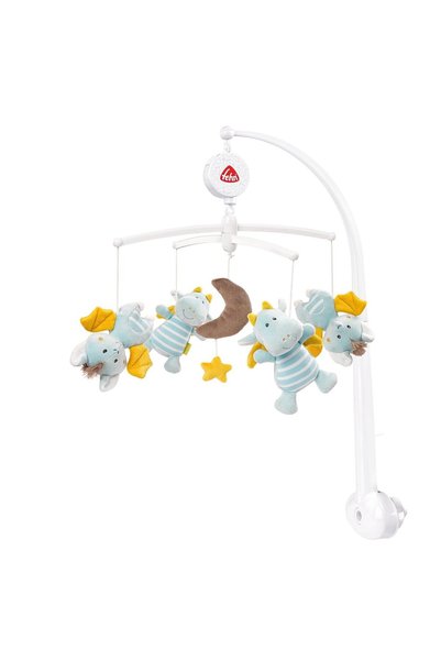 Fehn Music Mobile Little Castle - Baby Aid with Cute Animals - Baby Mobile Mu...