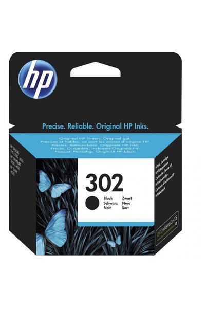 HP Cartus cerneala Original F6U66AE Black 302, compatibil DJ 2130 All-in-One,...
