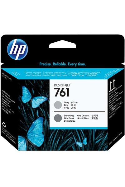 HP Cap de imprimare 761 Gri + Gri închis