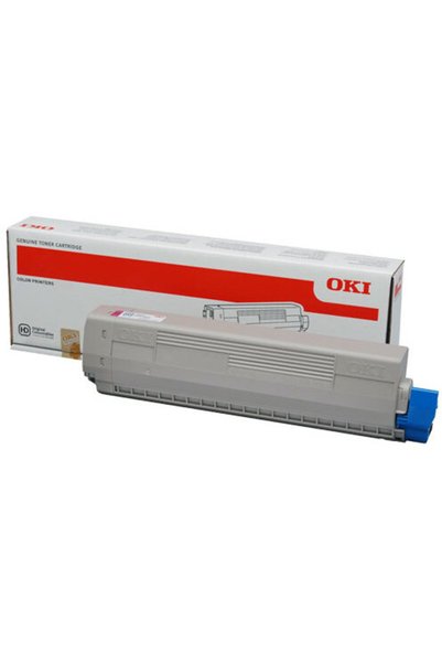 OKI CARTUS TONER MAGENTA 46443102 10K ORIGINAL C833