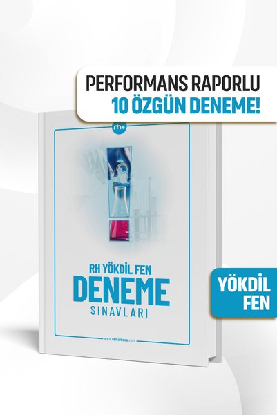 RH Pozitif Yayınları 10 YÖKDİL Science Practice Tests - Annotated Answer Key - Application Support with Performance Report