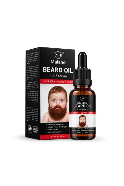 MALANO Beard Oil - 30ml | Hydrate, Soften & Grow