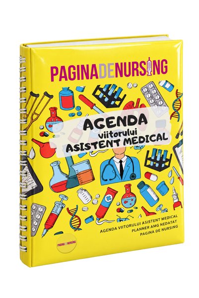 Pagina de Nursing Agenda viitorului Asistent Medical (Planificator de asisten...