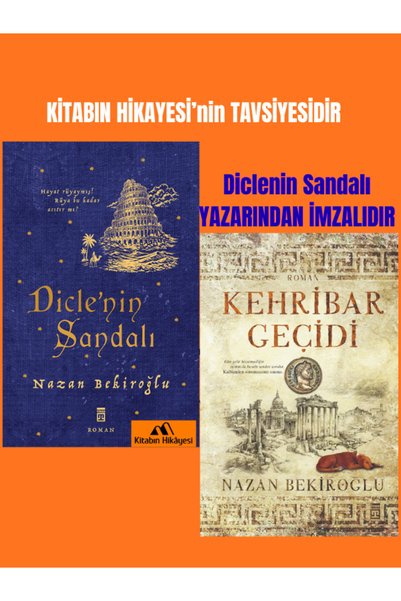 Timaş Yayınları Nazan Bekiroğlu- Diclenin Sandalı(İMZALIDIR), Kehribar Geçidi...