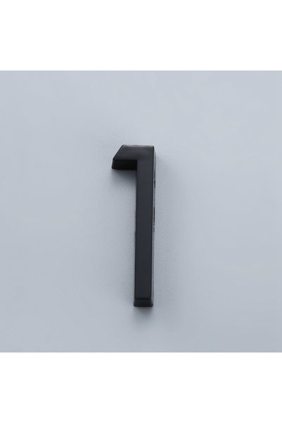 Choice 1 1 Pc Number Sticker W/Adhesive 60mm Glossy 3D Door Plate Number Sign...