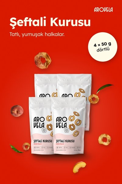 Arovela Geothermal Drying Peach 50 g X 4 Packs