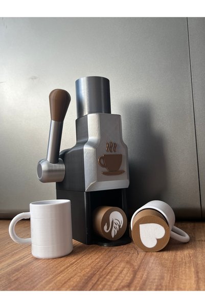 BSA AVM 3D KAHVE MAKİNASI OYUNCAK LATTE ART