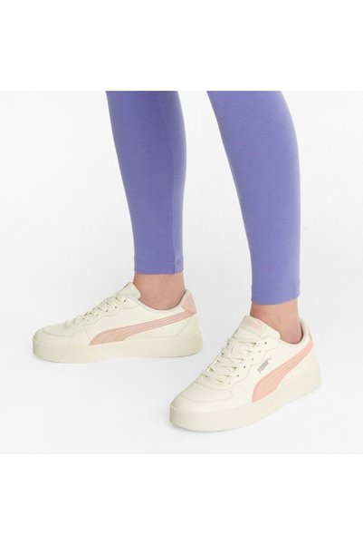 Puma Skye Clean 380147-04 Unisex Spor Ayakkabı BEJ