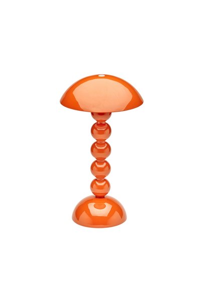 Addison Ross Bobbin LED Turuncu Şarjlı LED Masa Lambası