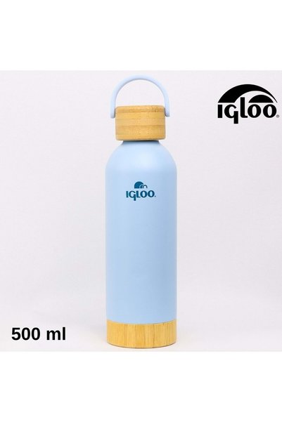 Generic Brand Hydrate Pro Botte 500ml Thermos Flask Blue