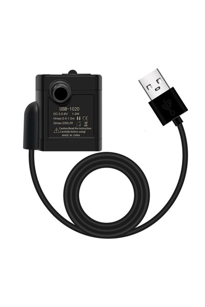 Choice مضخة مياه USB بقوة 3 واط، مضخات مياه صغيرة لتصفية أحواض السمك، محرك بد...