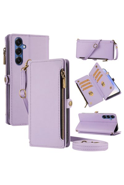 Choice17 Galaxy S26 Artificial leather Light Purple For Galaxy Galaxy S25 Ult...