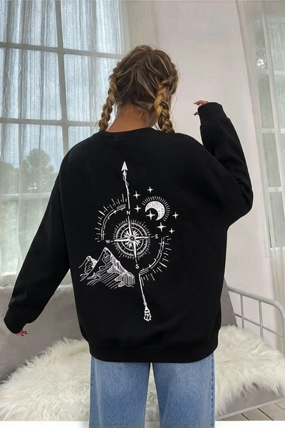 blackjack giyim North Printed Sweatshirt