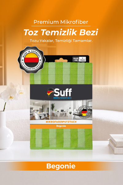 Suff Begonie Microfiber Dusting Cloth Stain-Free Multi-Purpose Cleaning Cloth...