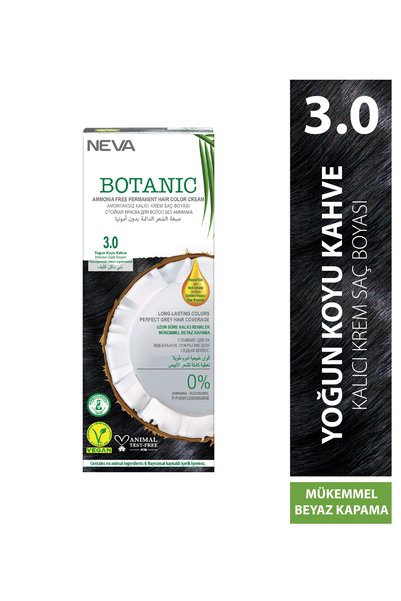 Neva Botanıc Amonyaksız Kalıcı Krem Boya Seti 3.0