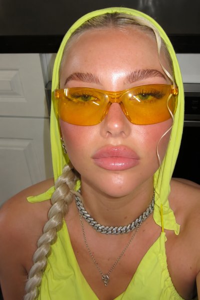 Goldmine Milenyum Y2k Unisex Tasarım Güneş Gözlüğü