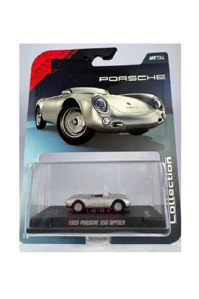 HOT WHEELS Collection 1955 Porsche 550 Spyder 1:64 Model Araba