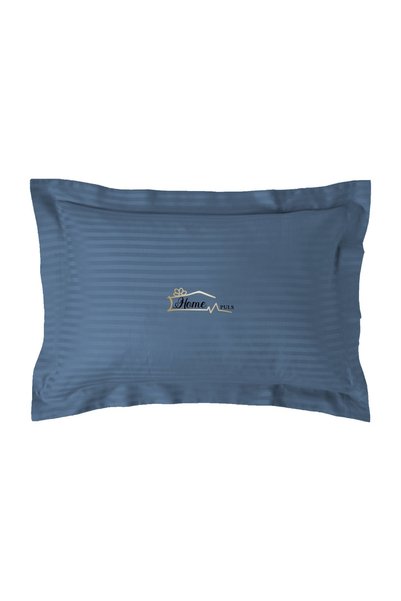 HomePuls Față de pernă Damasc policoton dunga 1 cm, 50 x 70 cm și tiv cu bord...