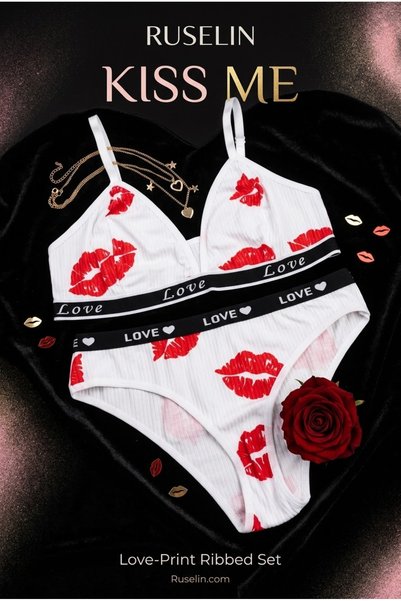 Ruselin kiss me Fantezi Gecelik takım
