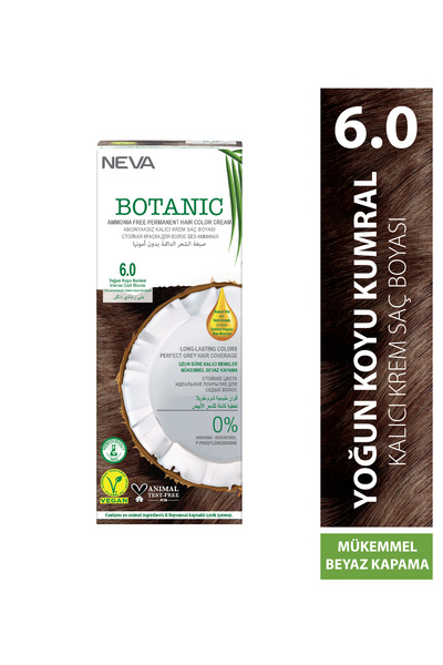 Neva Botanıc Amonyaksız Kalıcı Krem Boya Seti 6.0