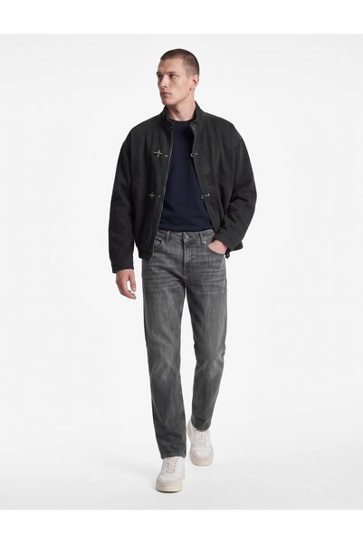 Koton Cotton Regular Waist Pocket Straight Fit Jean Trousers - Mark Jean