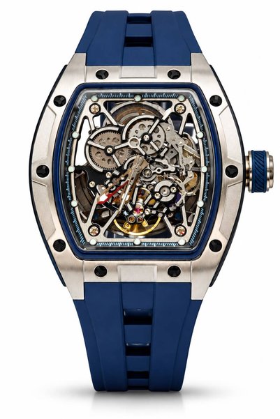 TOMRICH Phantom Skeleton Automatic Watch for Men – Luxury Open Skeleton Dial,...