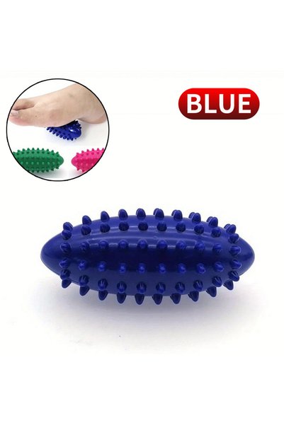 Choice BLUE Sea cucumber massage ball, PVC spine massager, mini portable fitn...