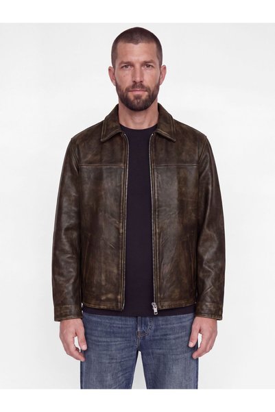 R.D.D. ROYAL DENIM DIVISION Lederjacke RDD Lederjacke