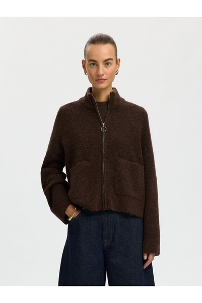 Selected Femme Strickjacke Wollgemisch