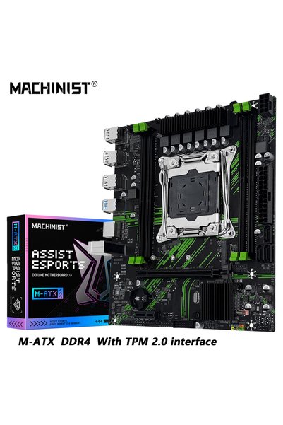 Choice MACHINIST X99 PR9 X99 Motherboard Support LGA 2011-3 Intel Xeon E5 V3&...