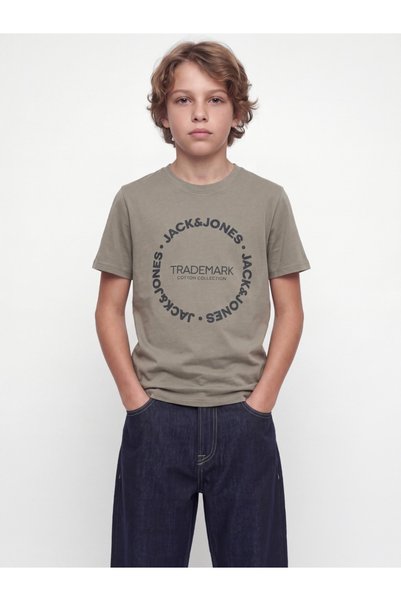 Jack & Jones Момчешка тениска, памучна, стандартна кройка, JJBENSON